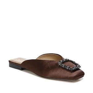 Sam Edelman BEAUTIFUL Buckle Mule in Chocolate